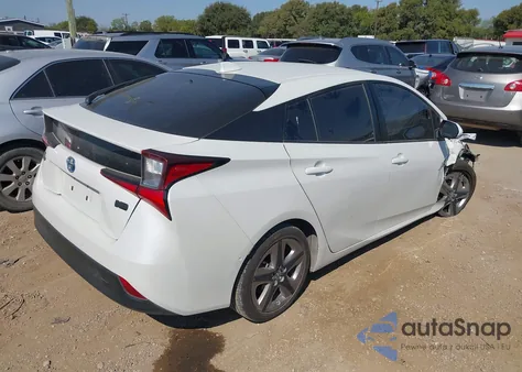 2021 Toyota Prius Xle z USA, uszkodzony, nr VIN JTDKAMFU9M3130578